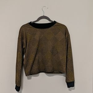 Crew neck sweater shirt